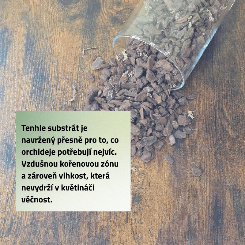 Substrát pro orchideje 1 litr